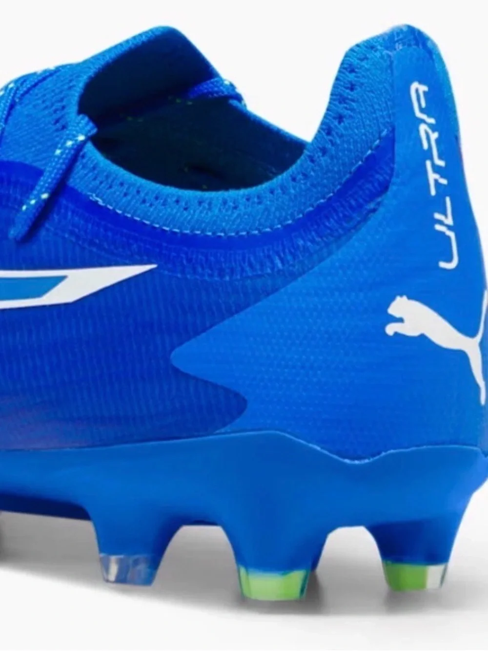 Puma Men's Blue/White Firm-Ground Soccer Cleats